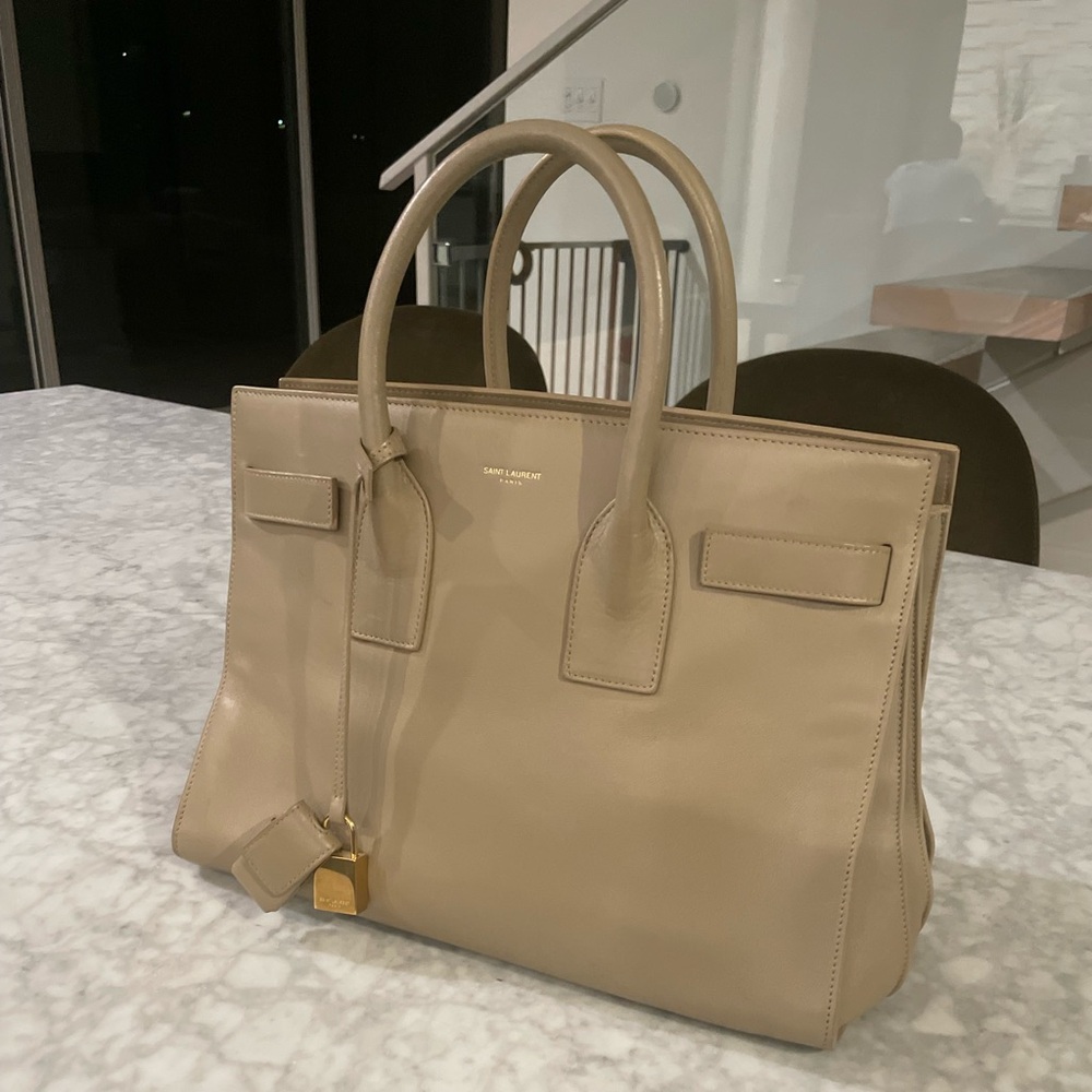 YSL sac de jour top handle bag